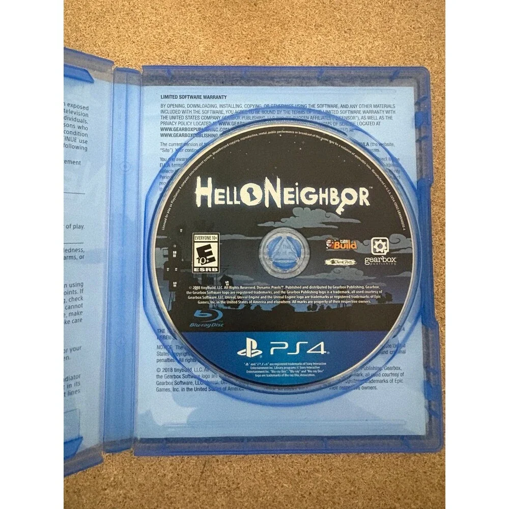 Hello Neighbor PlayStation 4 PS4